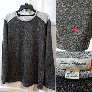 Tommy Bahama Sweater Pullover Crewneck Long Sleeves Sweatshirt Jumper Size M